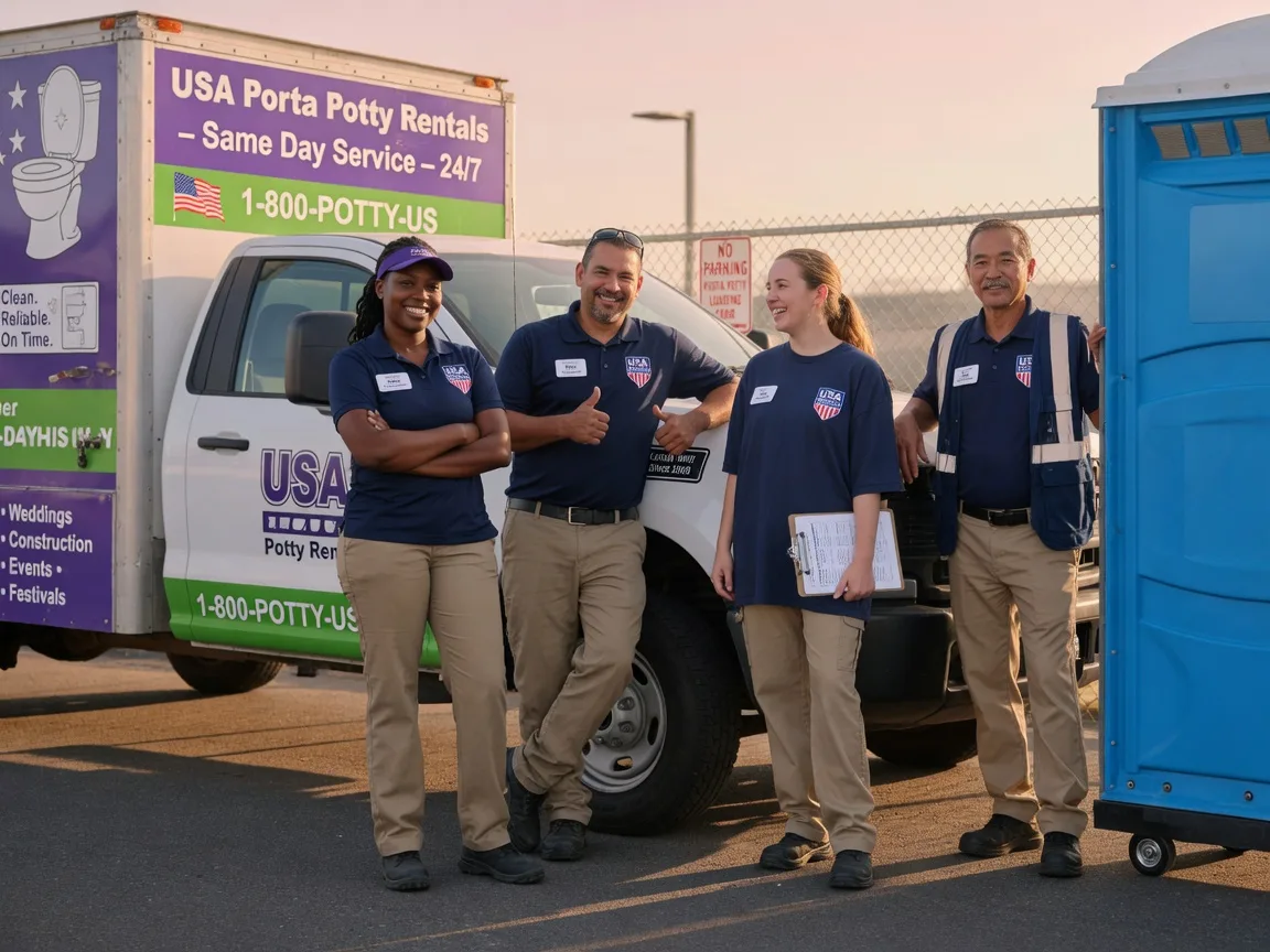Porta Potty Rental company in China Spring, TX